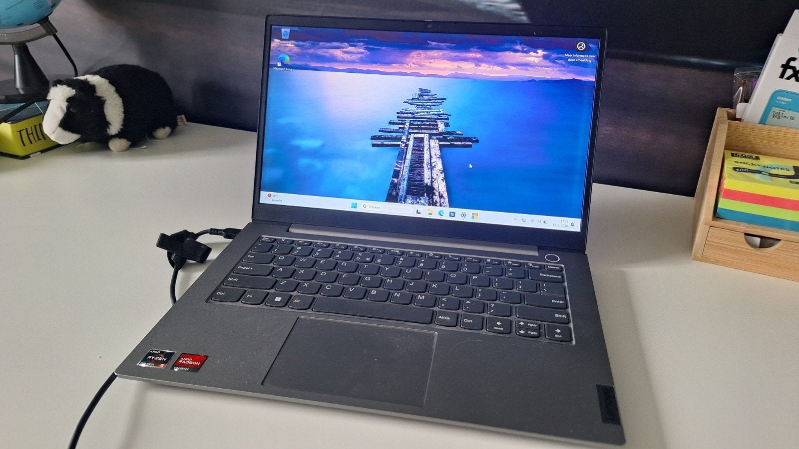 Lenovo ThinkBook 14 G4 - AMD Ryzen 5 5625U, 16GB RAM, Met videokaart, 2 tot 3 Ghz, Qwerty, AMD Ryzen 5 5625U