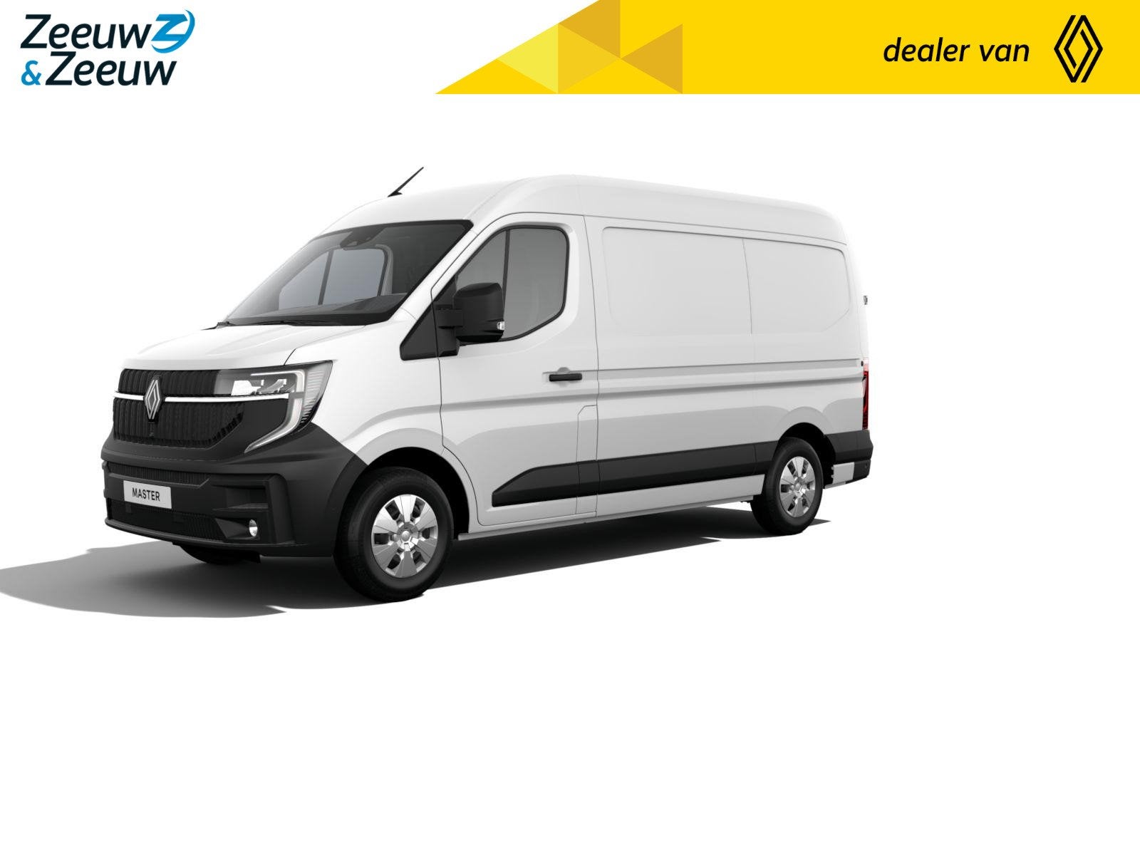 Renault Master E-Tech T35 L2H2 Advance 40 kWh nu met 15% Zee, Auto's, Stof, Electronic Stability Program (ESP), Renault, Wit