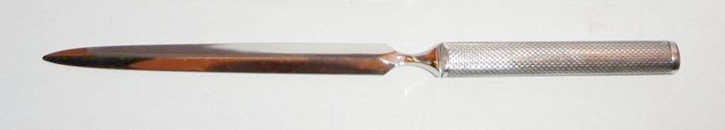 Briefopener Zilver 925 RVS Art Deco Jugendstil, Ophalen of Verzenden, Zilver