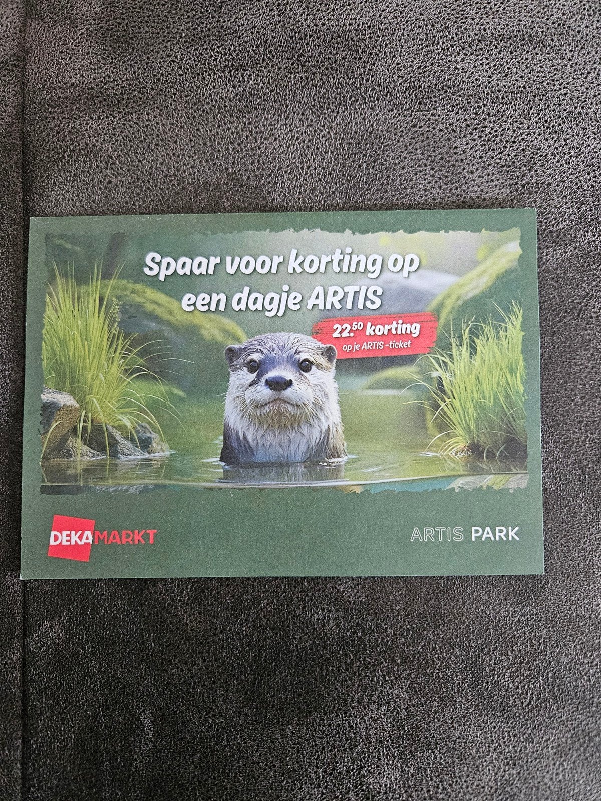 3 Artis kortingskaarten, Drie personen of meer, Ticket of Toegangskaart