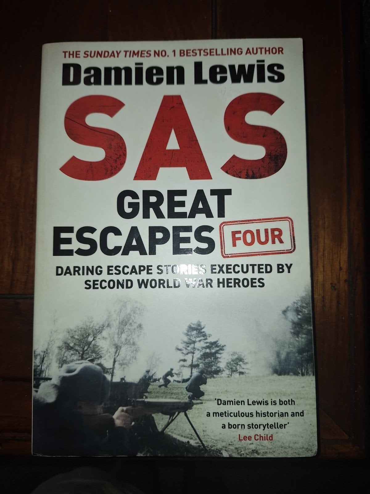 SAS Great Escapes Four Damien Lewis, Tweede Wereldoorlog, Verzenden, Zo goed als nieuw, Landmacht