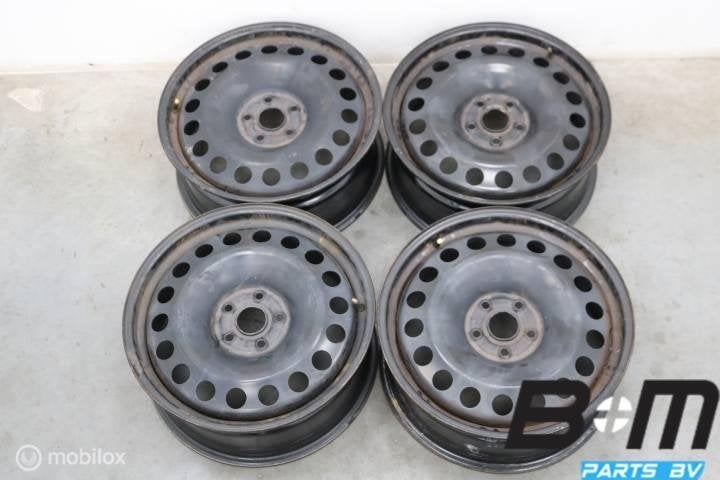 Org. 18 inch stalen velgen VW ID.3 / Seat Leon 1EA601027, Auto-onderdelen, Banden en Velgen, Gebruikt, Velg(en)