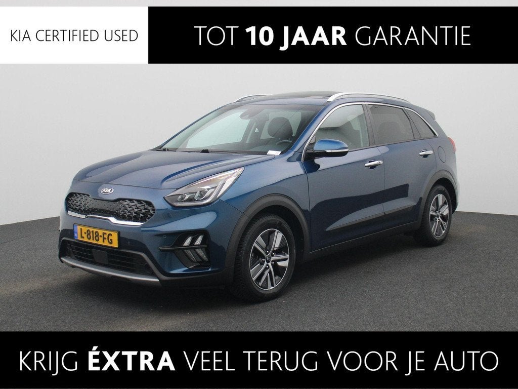 Kia Niro 1.6 GDi Hybrid ExecutiveLine Trekhaak | Leder | Ope, Auto's, Kia, Bedrijf, Te koop, Niro, ABS, Achteruitrijcamera, Adaptive Cruise Control