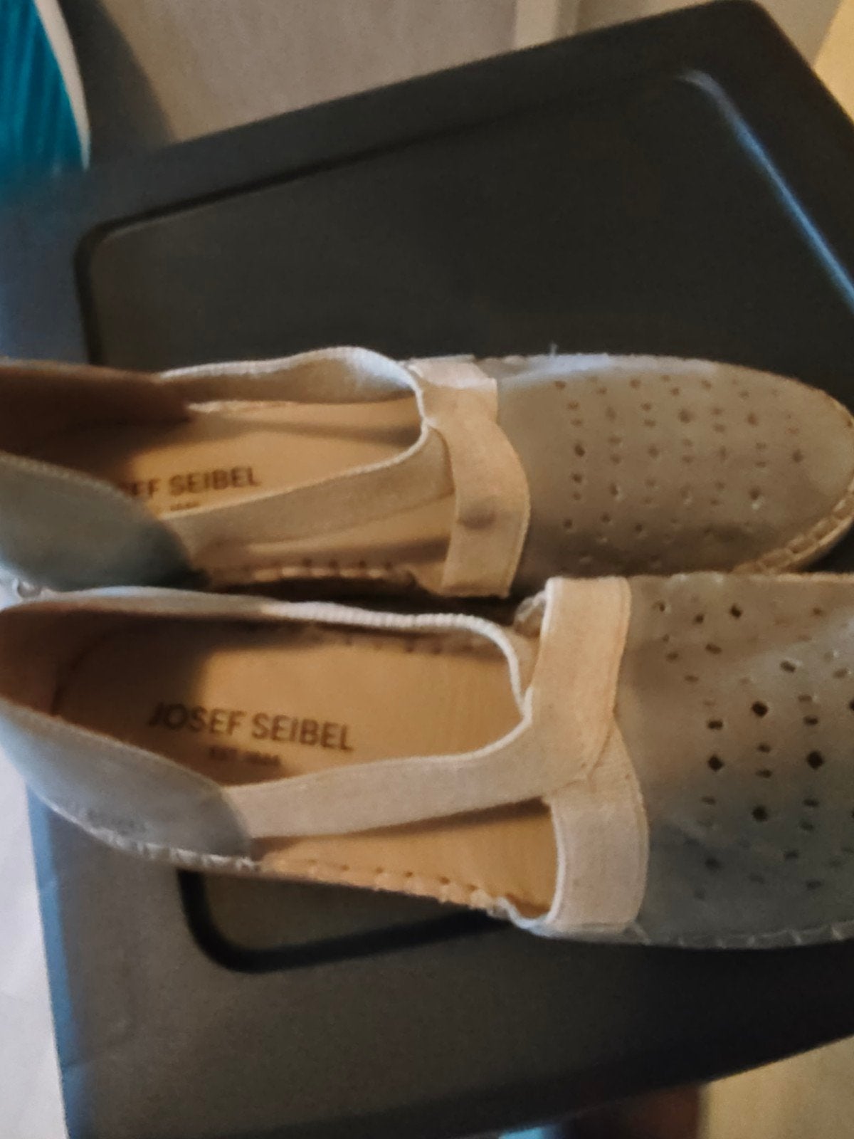 leuke schoenen, Blauw, Josef siebel, Zo goed als nieuw, Ballerina's