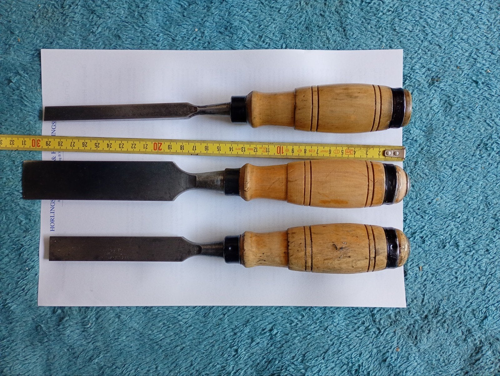 Nooitgedagt Beitelset 12, 20, 32 mm, Doe-het-zelf en Verbouw, Ophalen of Verzenden, Gebruikt, Beitel, Nooitgedacht