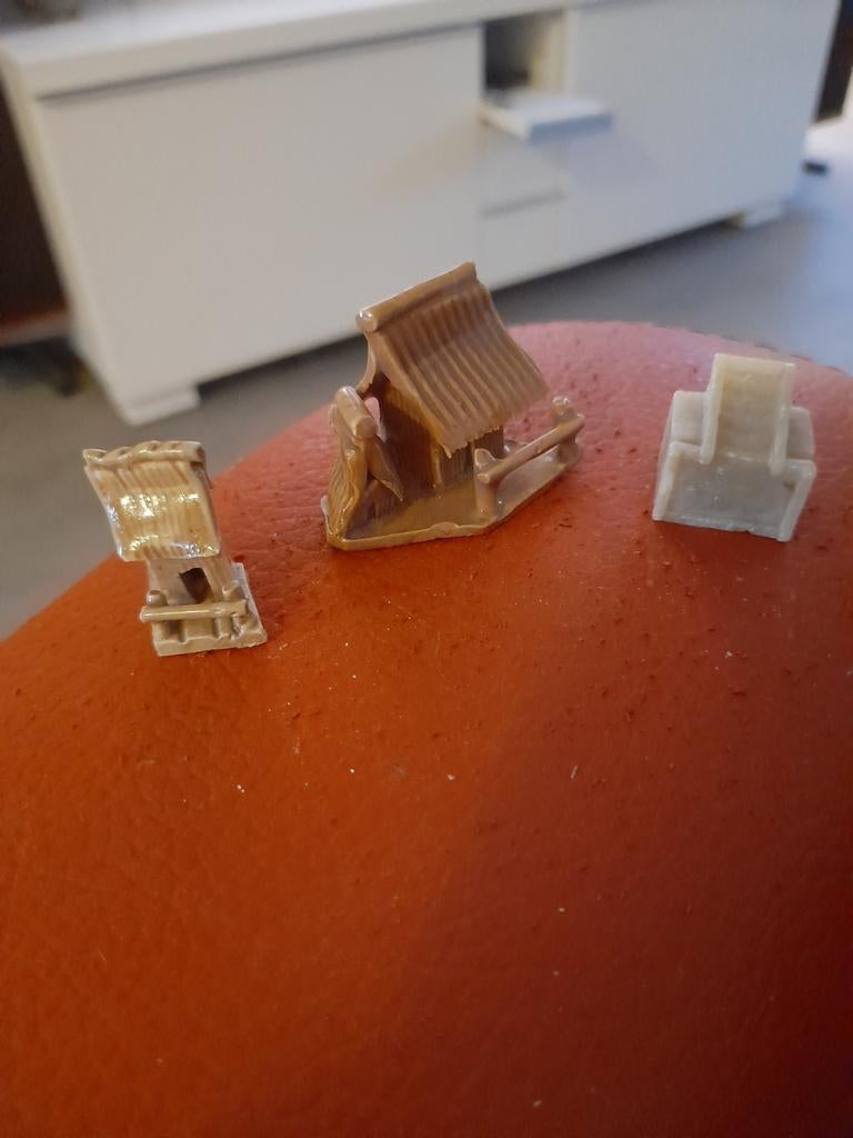 Kleine Chinese huisjes en tempel miniatuur, Ophalen of Verzenden