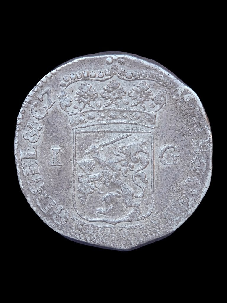 1 Gulden 1738 Gelderland, 1 gulden, Vóór koninkrijk, Zilver, Ophalen of Verzenden