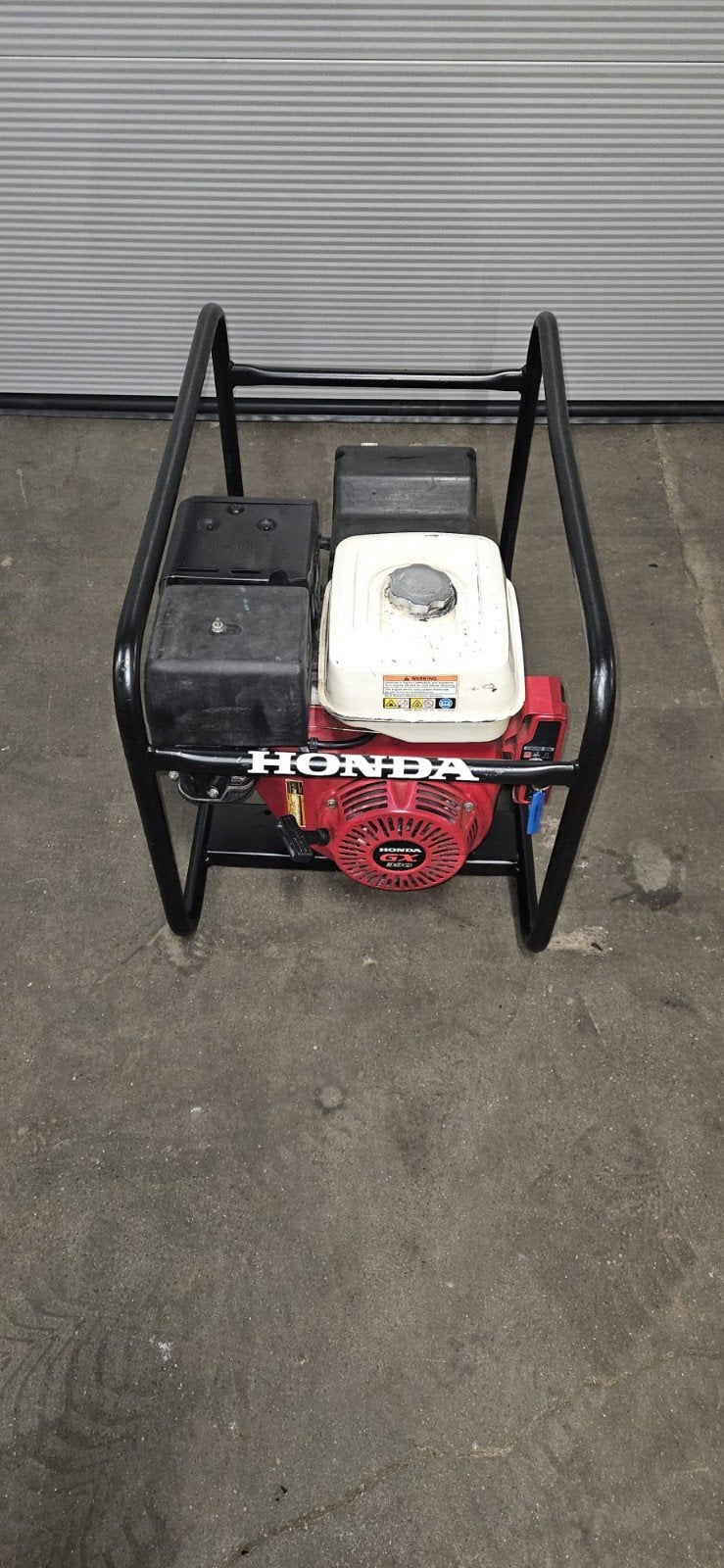 Jong gebruikte Honda aggregaat 6.5 kVA - Elektrisch gestart, Ophalen, Elektrisch startend, Benzine, 5 tot 10 kVA