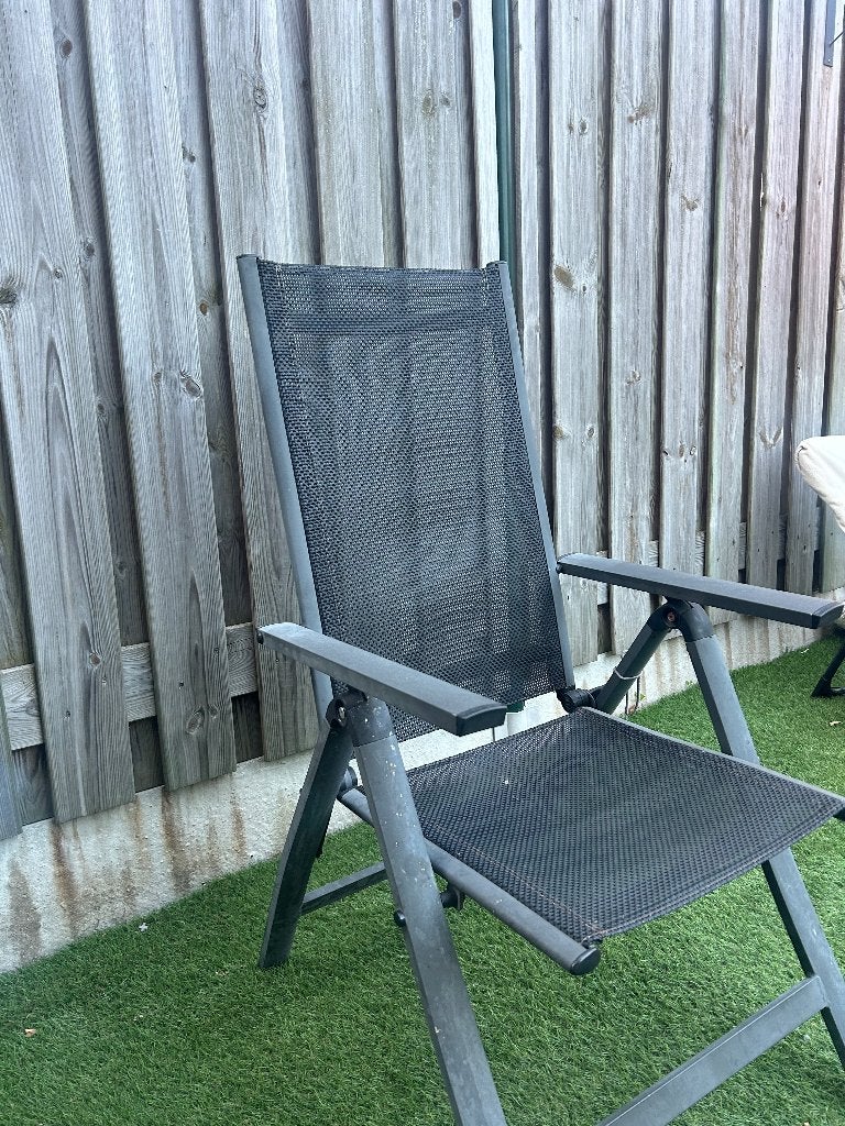 Tuinstoelen, Ophalen, Gebruikt, Kunststof, Inklapbaar