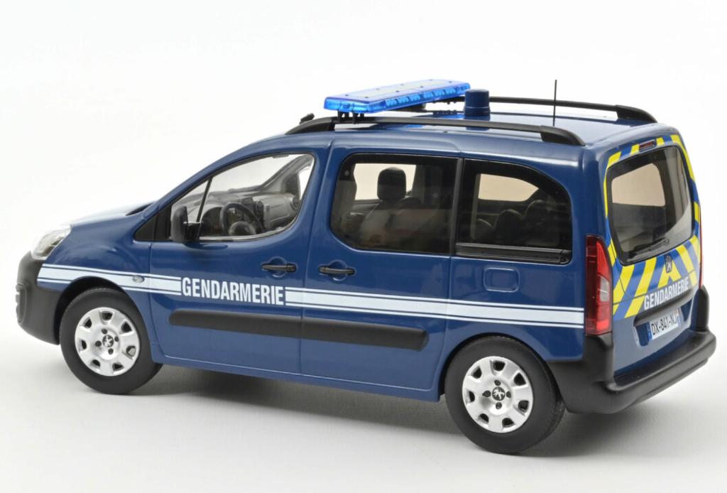 Peugeot Partner 2016 Gendarmerie schaal 1/18 NOREV R. 184895, Hobby en Vrije tijd, Verzenden, Nieuw, Auto, Norev