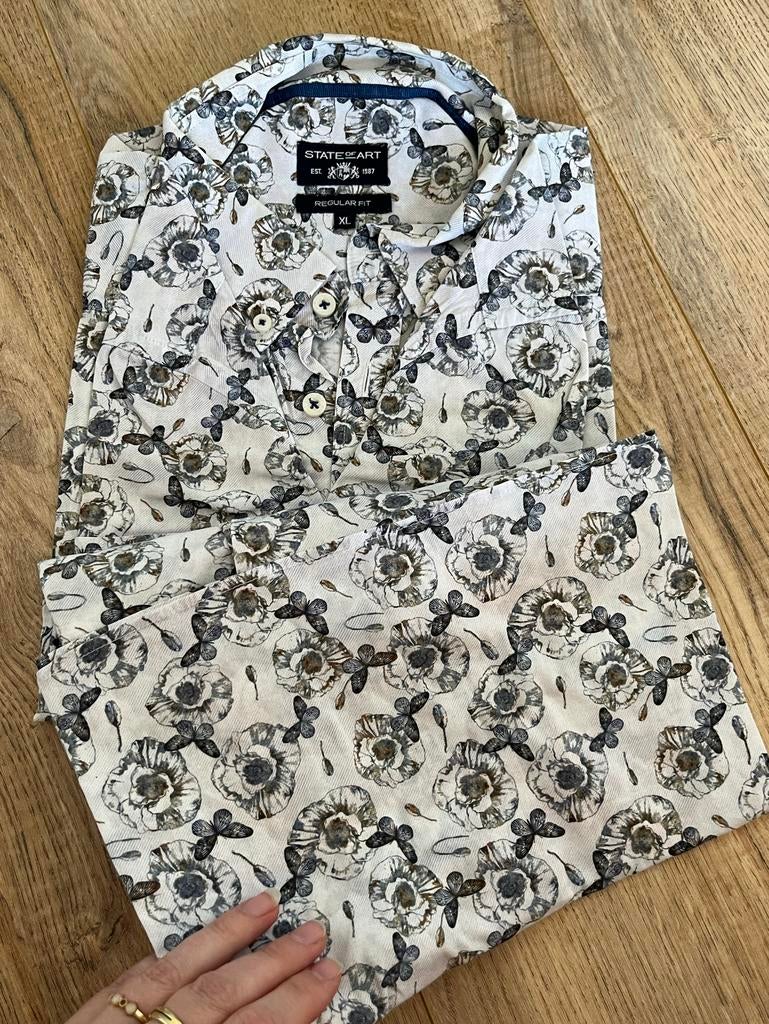 4x State of Art overhemden XL (maat 42) zo goed als nieuw, Kleding | Heren, Ophalen of Verzenden, Zo goed als nieuw, Overige kleuren