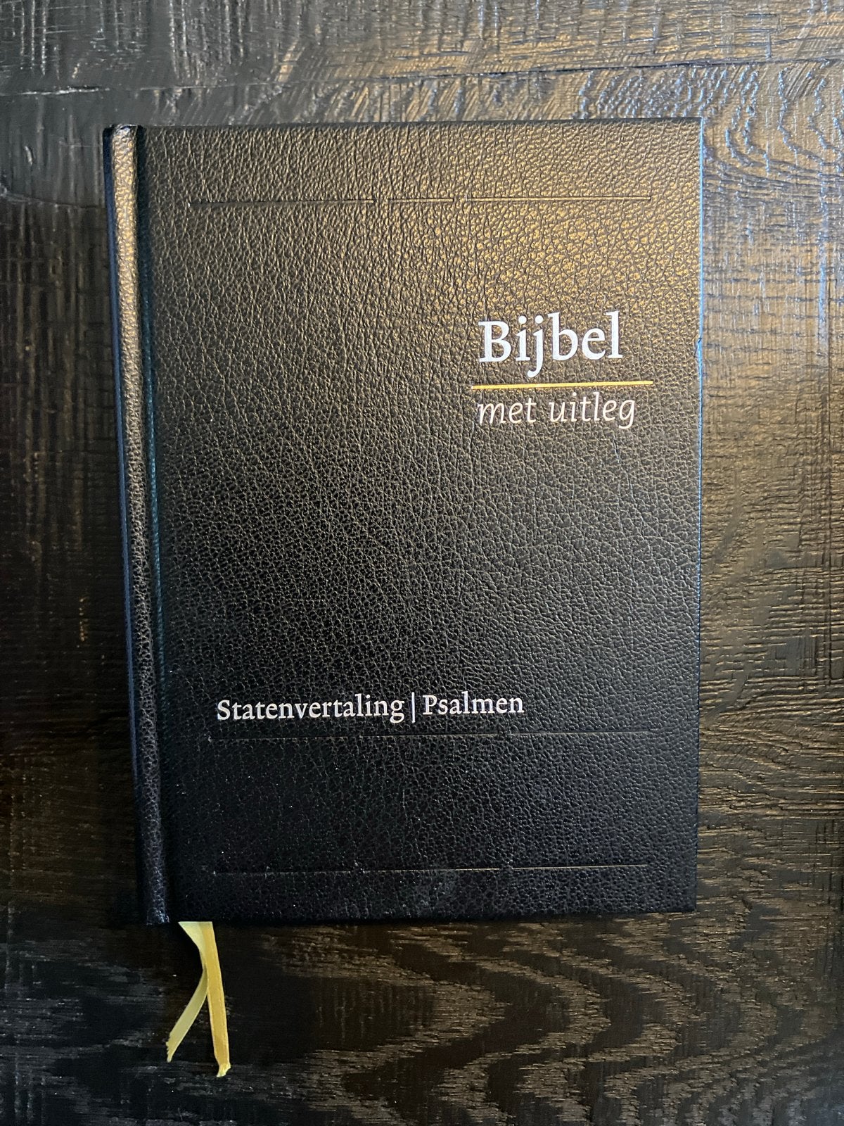 Bijbel met uitleg - Statenvertaling | Psalmen, Ophalen of Verzenden, Zo goed als nieuw, Christendom | Protestants