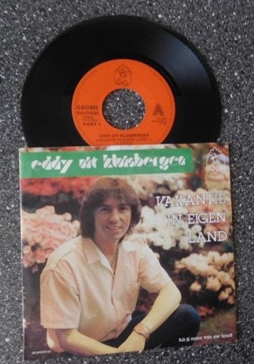 GNOME 4325 Eddy uit Kluisbergen - vakantie in (vanaf € 1,75), Ophalen of Verzenden, Zo goed als nieuw, 7 inch, Levenslied of Smartlap
