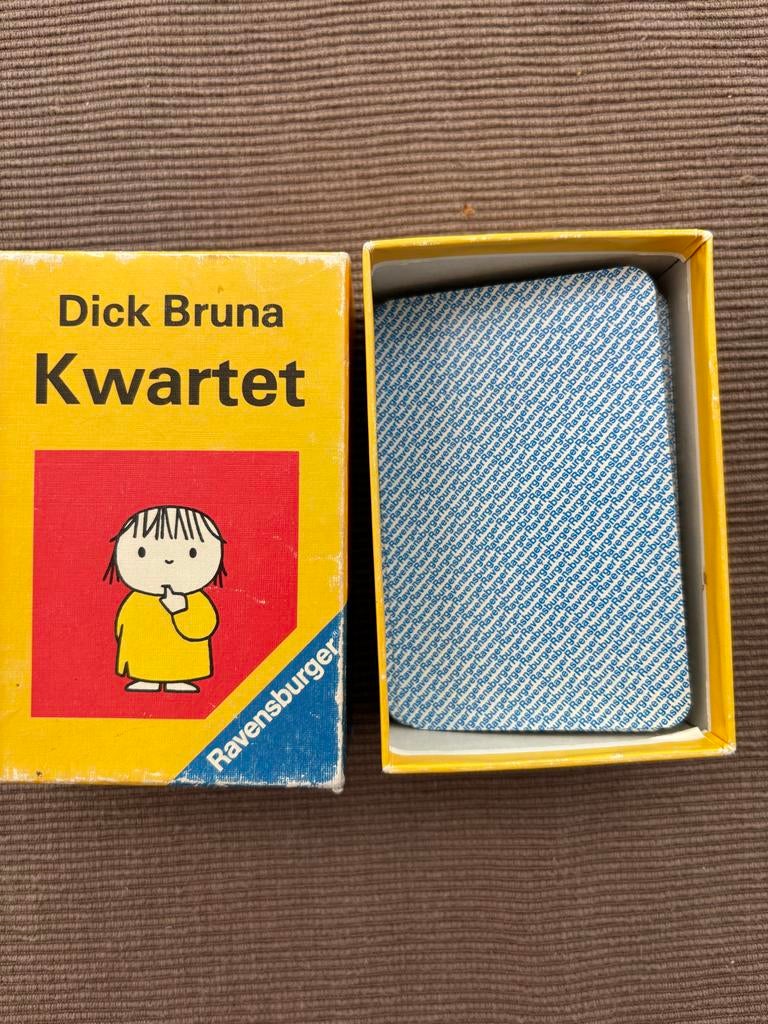 Dick Bruna Kwintet Ravensburger Kaartspel kwartet spel!, Een of twee spelers, Ophalen of Verzenden, Gebruikt