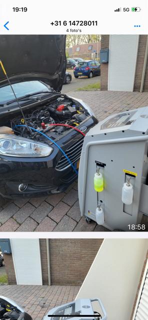 aircopump  en airco vullen, Auto-onderdelen, Airco en Verwarming, Ophalen, Gebruikt, Renault