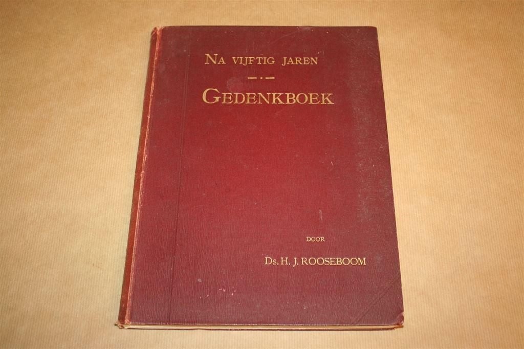 Na vijftig jaren - Gedenkboek - Ned. Zendingsvereeniging, Ophalen of Verzenden, Gelezen
