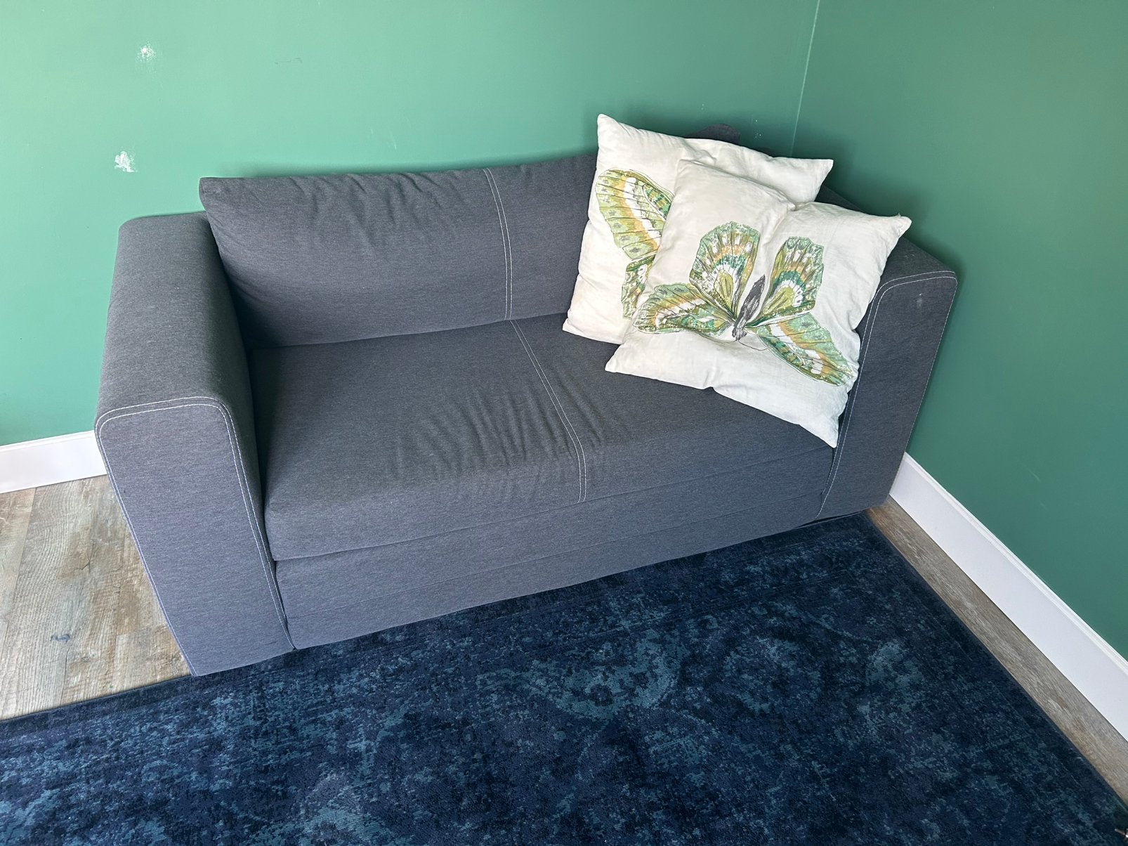 Ikea Askeby in nette staat (gratis), Huis en Inrichting, Slaapkamer | Slaapbanken, Ophalen, Gebruikt, Twijfelaar, 120 cm