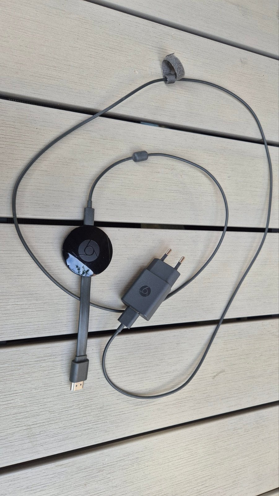 Google Chromecast generatie 2 met adapter en HDMI-kabel, Ophalen, Gebruikt, HDMI, Zonder harde schijf
