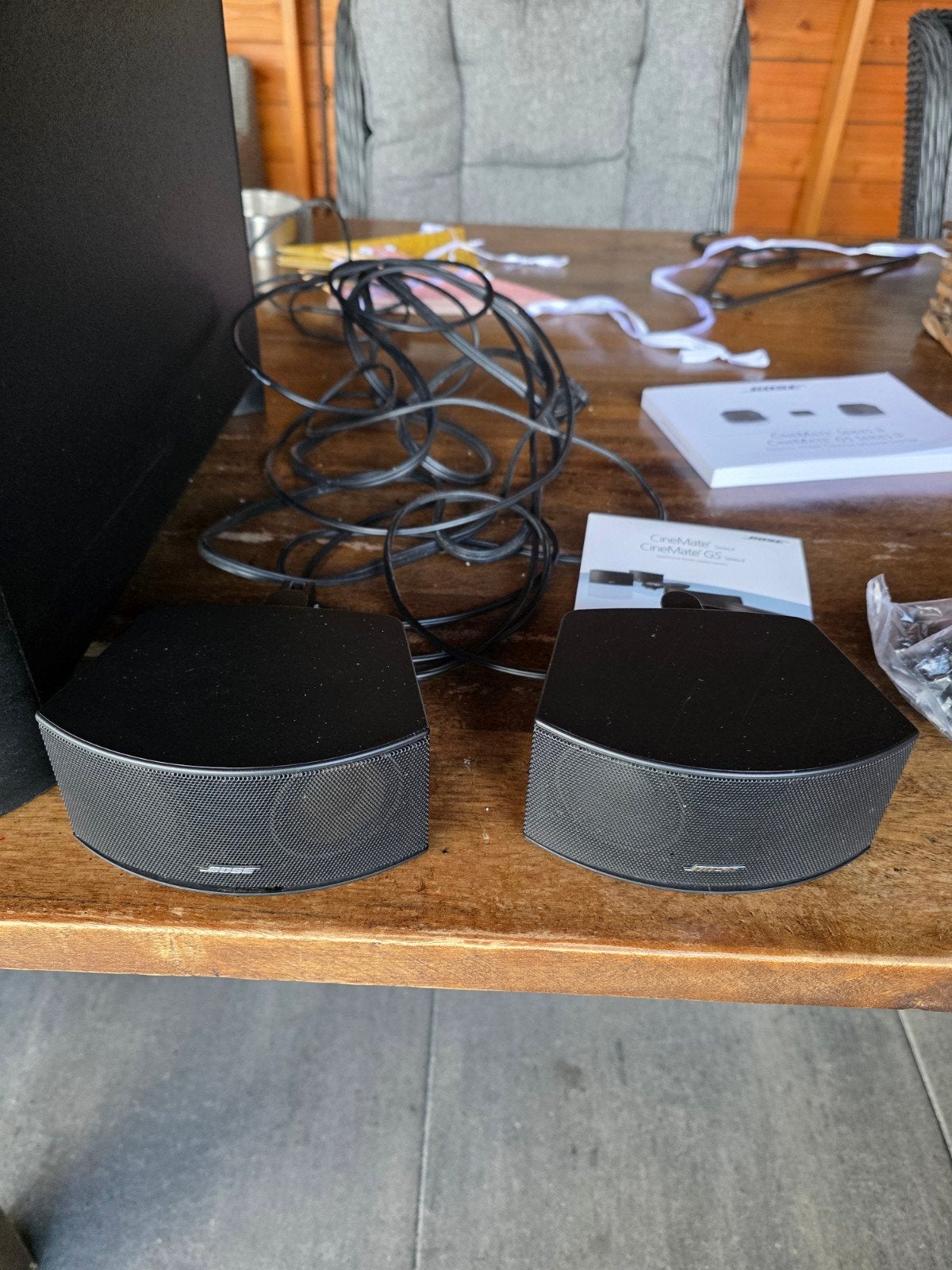 Bose CineMate GS Series II Home Theater Systeem, Ophalen of Verzenden, Gebruikt, 2.1-systeem