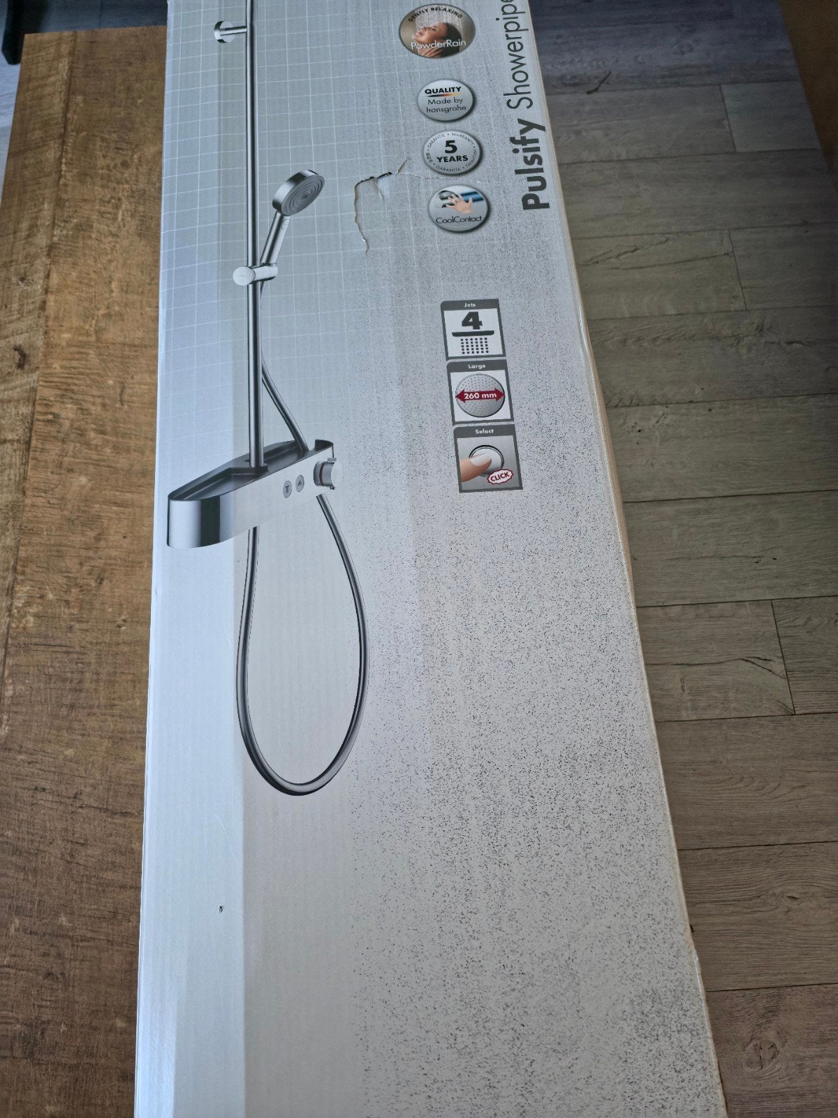 Nieuw Hansgrohe Pulsify 260 Regendouche set, Ophalen, Nieuw, Douche
