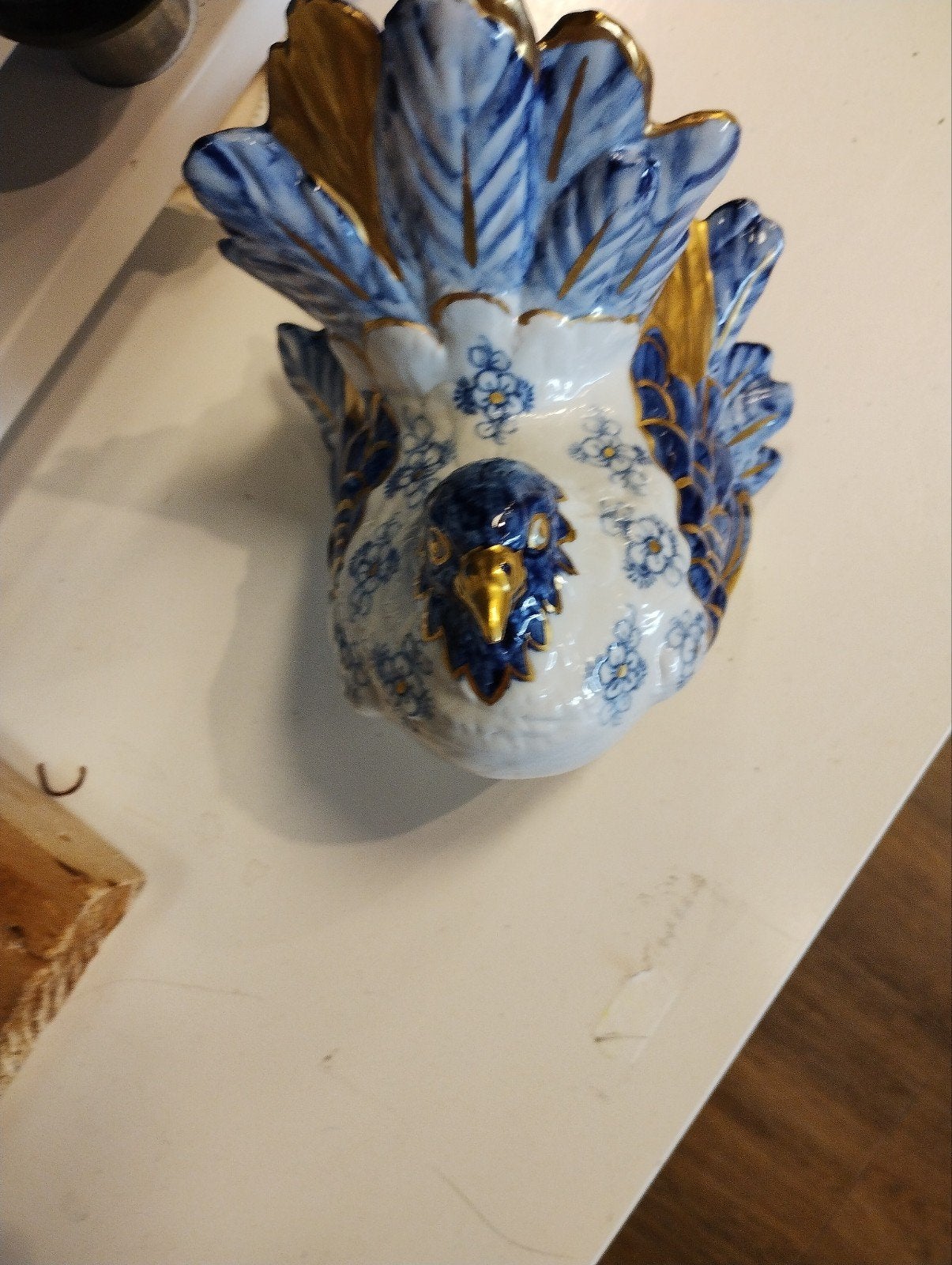 Societe National Porseleinen Vogel - Made in Italy, Antiek en Kunst, Ophalen of Verzenden