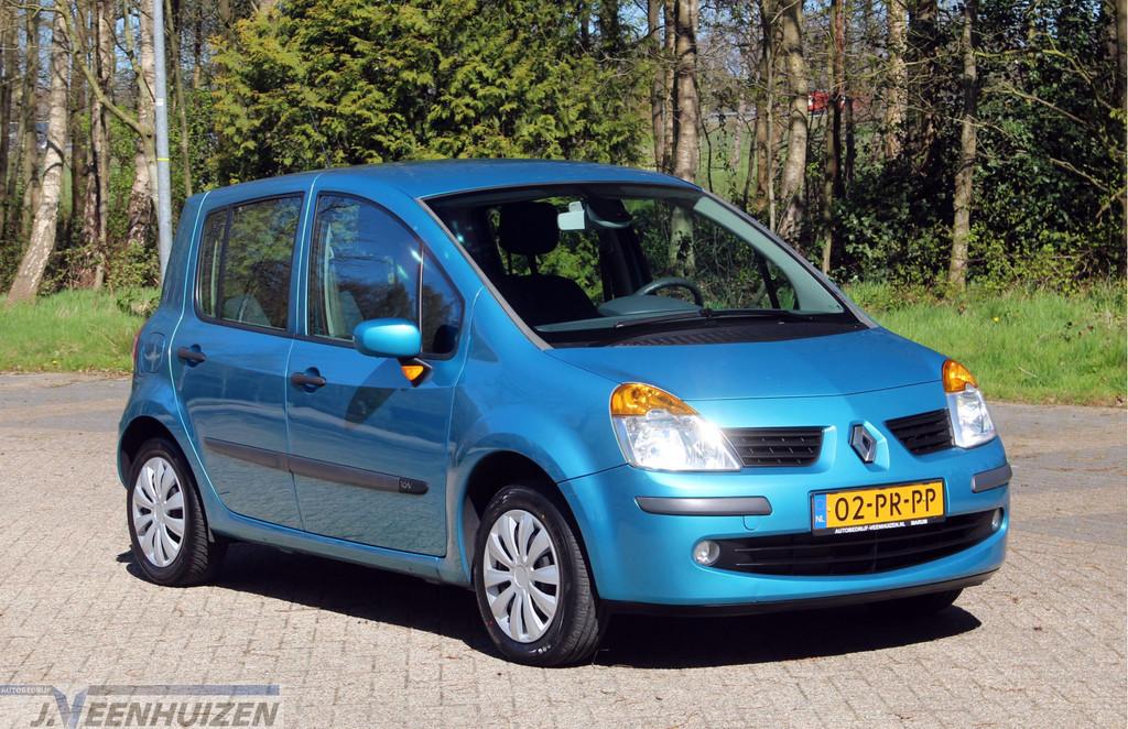 Renault Modus 1.2-16V Expression Luxe Airco | Cruise | Fiets, Voorwielaandrijving, Stof, Gebruikt, 4 cilinders