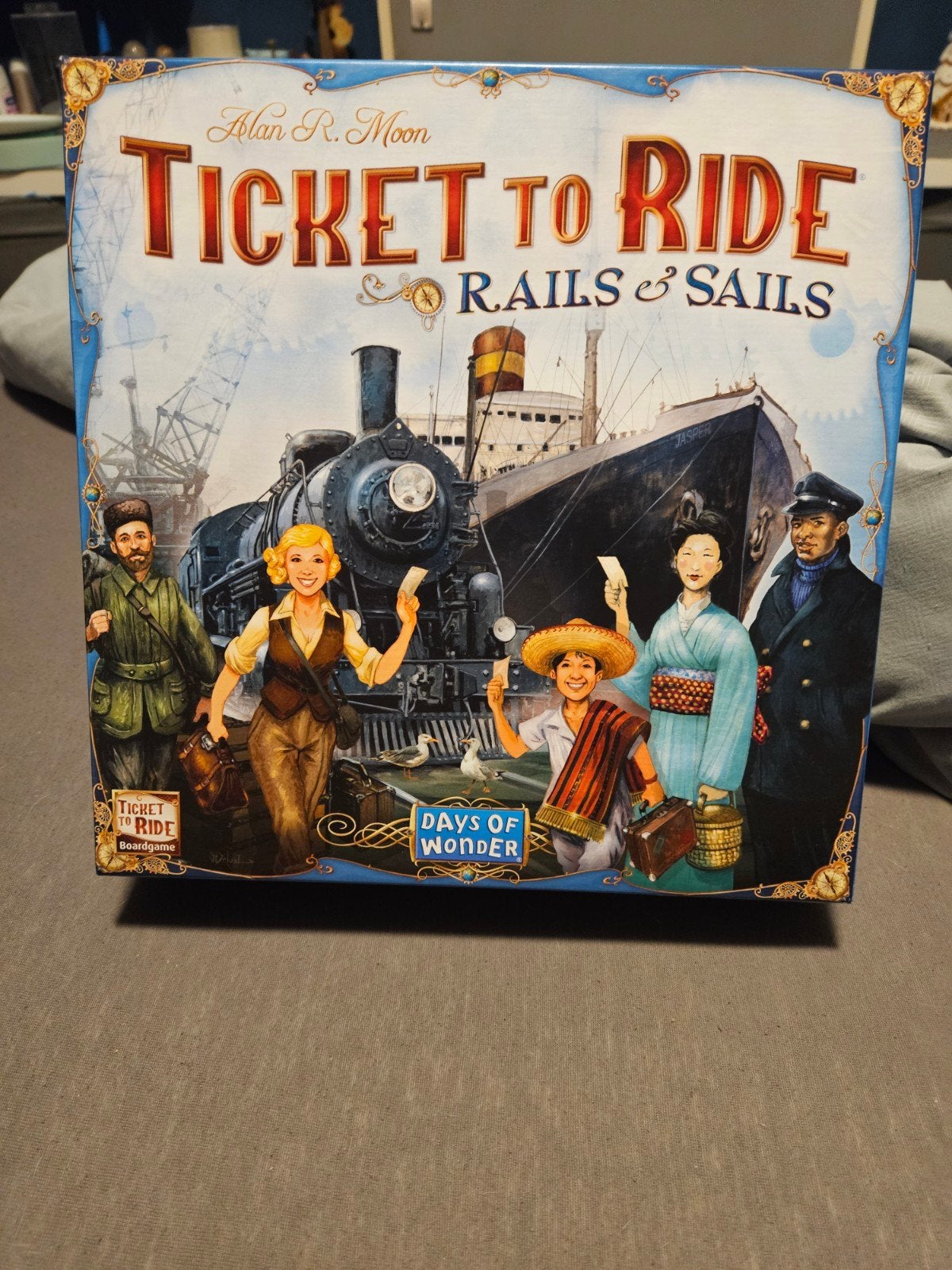 Ticket to Ride: Rails & Sails - Bordspel, Drie of vier spelers, Ophalen of Verzenden, Zo goed als nieuw, Days of Wonder