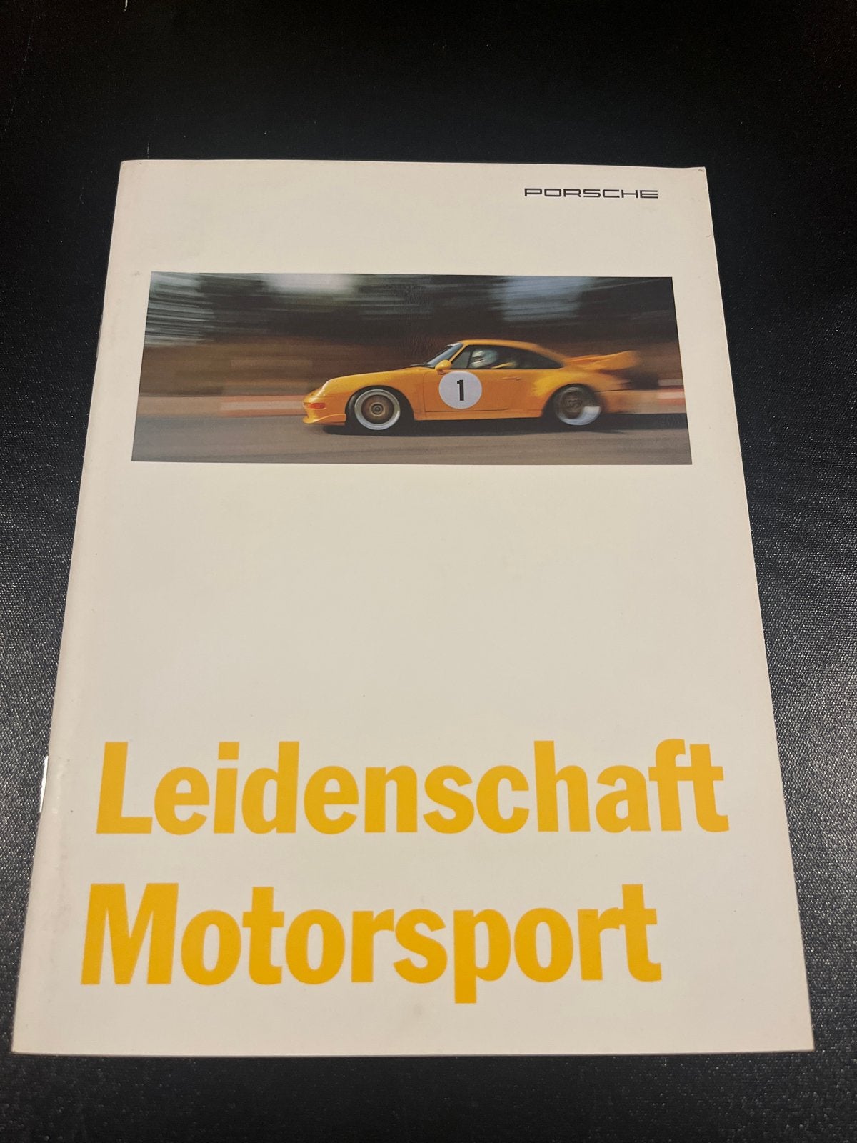 Porsche GT2 Carrera RS 1995 Duitstalige Brochure, Ophalen of Verzenden, Zo goed als nieuw, Porsche