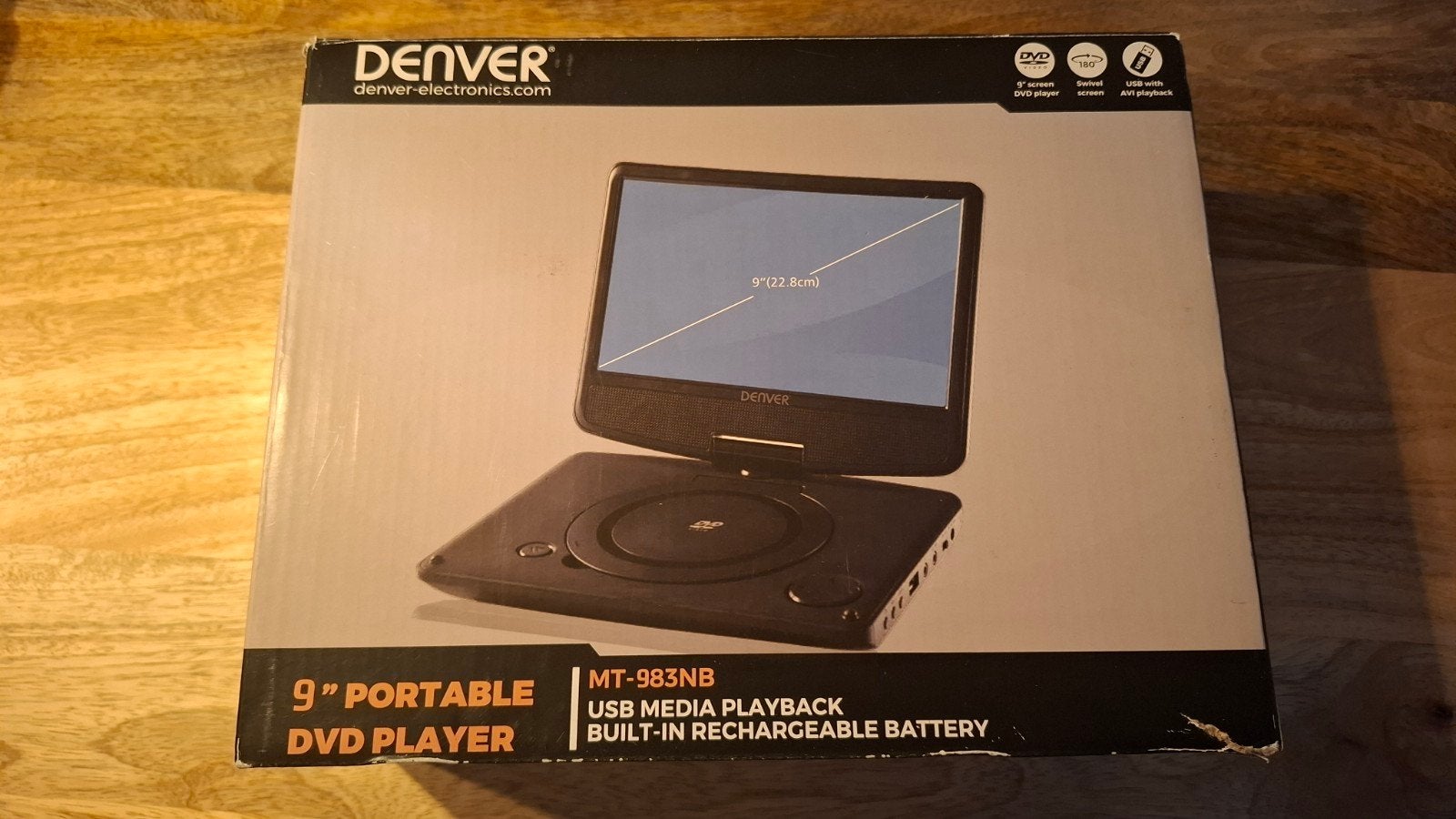 3x Denver draagbare dvd-speler, mogen ook per stuk weg!, Ophalen, Overige merken