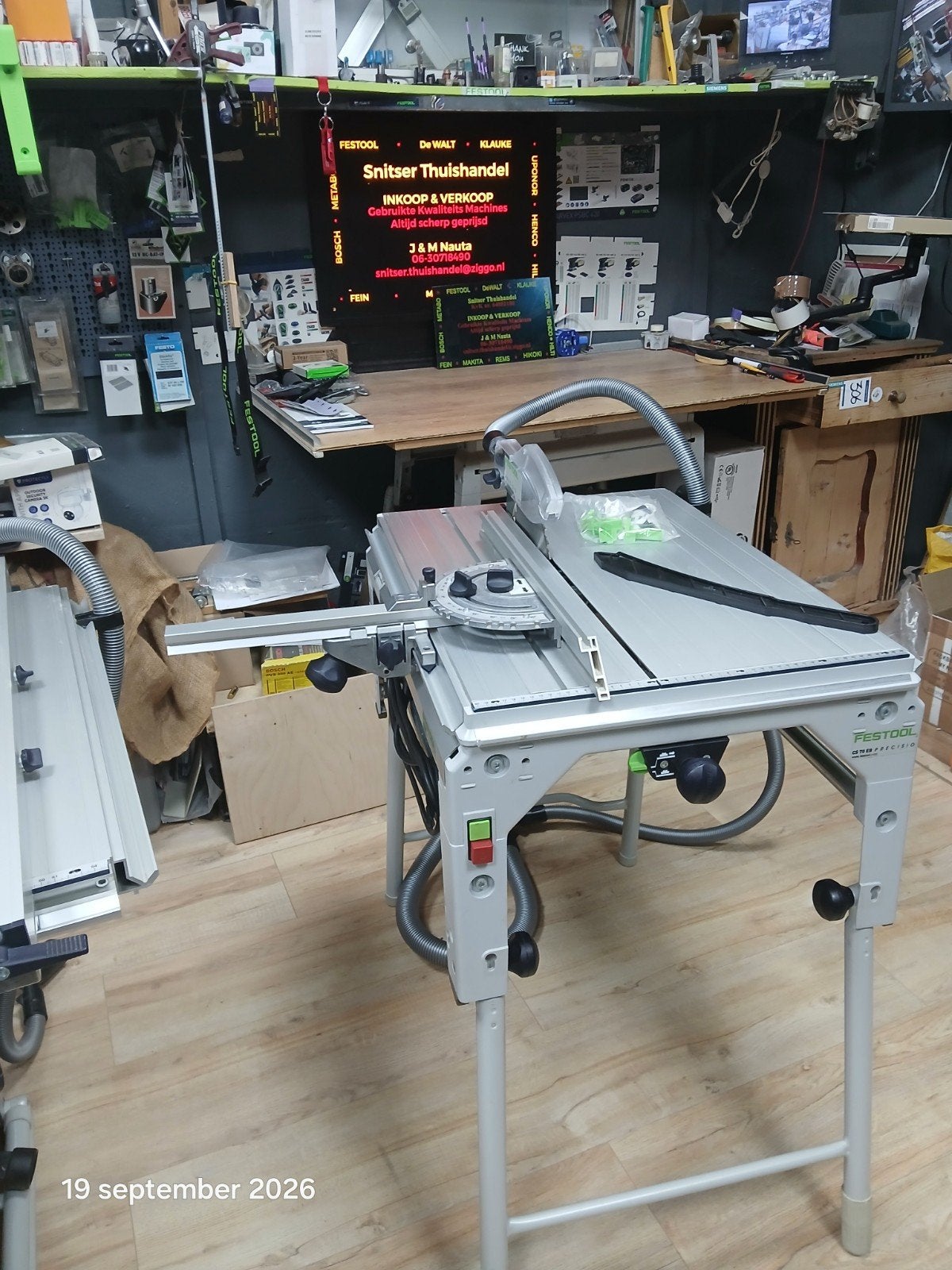Festool Zaagtafel., Ophalen, Cirkelzaag, -, -