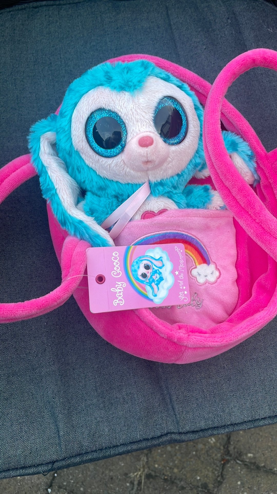Knuffel coco baby, Ophalen of Verzenden, Zo goed als nieuw, Konijn