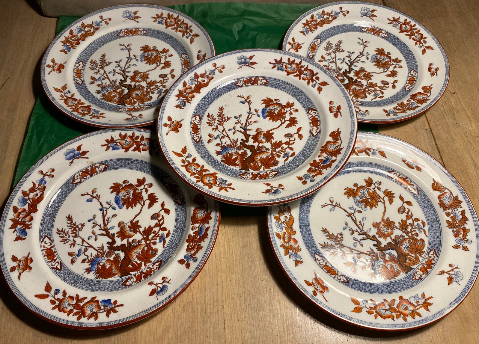 5 x Borden petrus regout  Maastricht puntgaaf, Antiek en Kunst, Ophalen