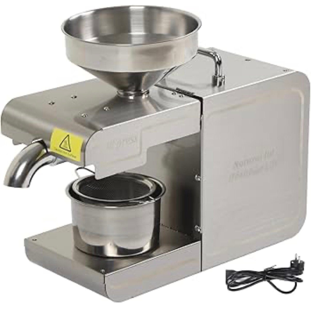 elektrische oliepersmachine, 4 liter of meer, Ophalen of Verzenden, Zo goed als nieuw, 3 snelheden of meer