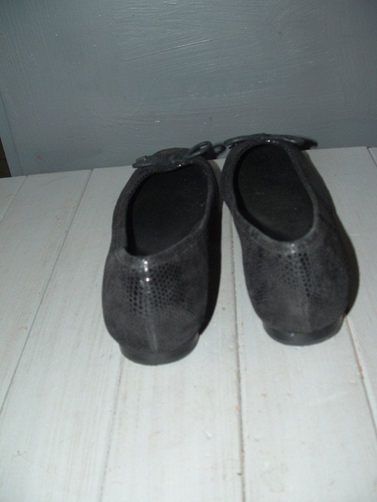 Vince Camuto zwarte ballerina flats instappers maat 37, Vince Camuto, Zwart, Zo goed als nieuw, Ballerina's