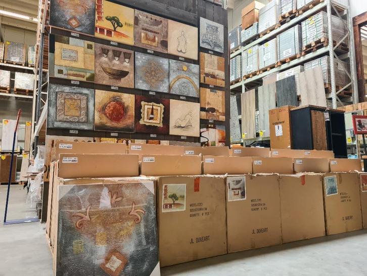 Canvas schilderijen | OUTLET | Per stuk of PARTIJHANDEL, Niet ingevuld, 50 tot 75 cm, Niet ingevuld, Nieuw