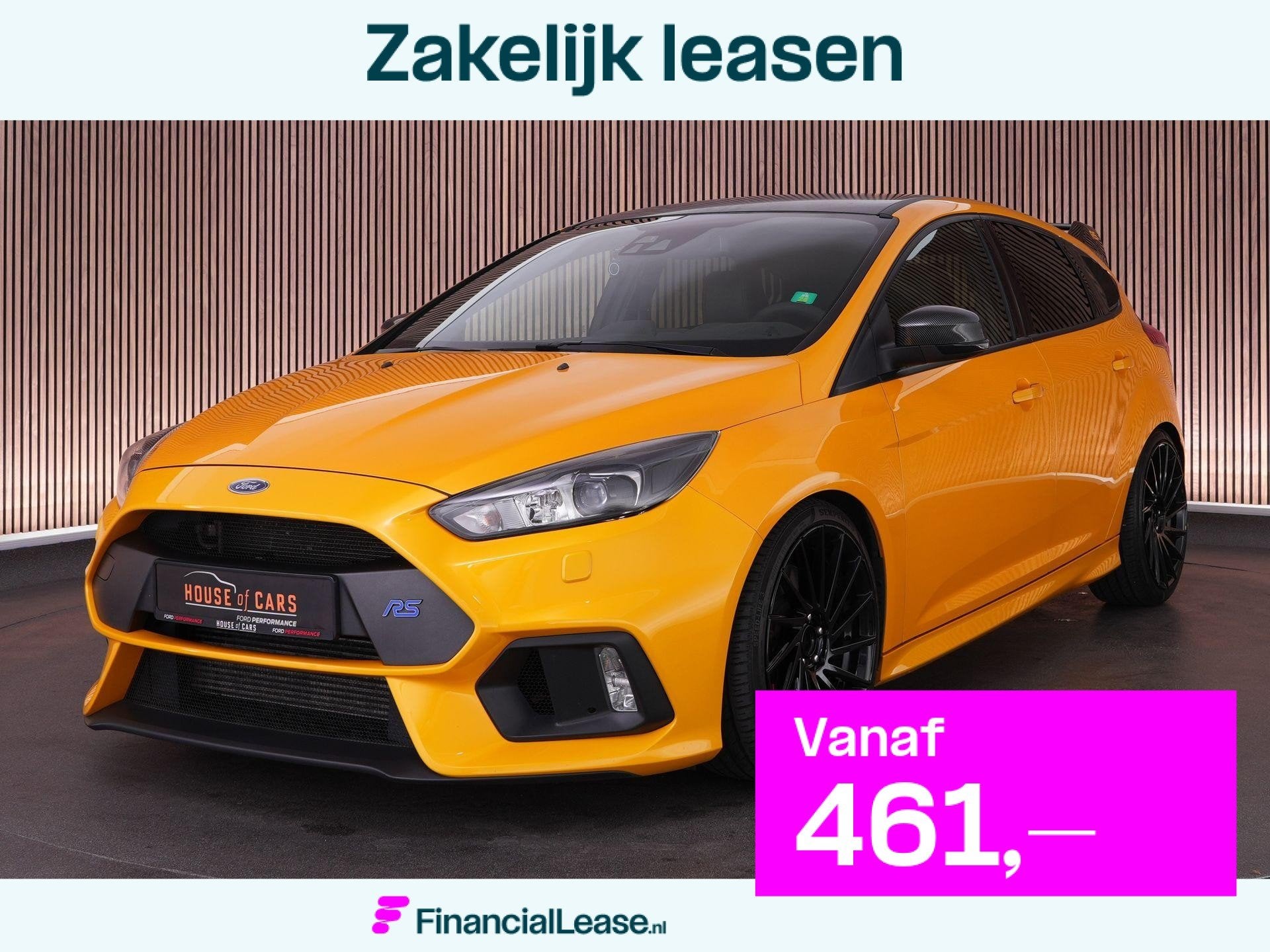 Ford Focus ST-2 2.0 250pk |Bull-X|RS-bumper & spoiler|Eibach, Euro 5, 15 km/l, Gebruikt, Zwart