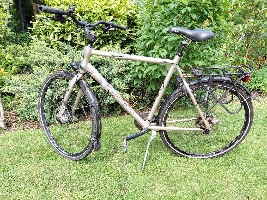 TREK Navigator X600 herenfiets, Gebruikt, Versnellingen, Schijfrem, Ophalen
