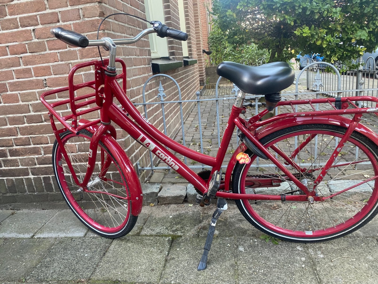 Meidenfiets 24 inch Cortina U4 opknapper, Ophalen, Terugtraprem, Versnellingen, Gebruikt