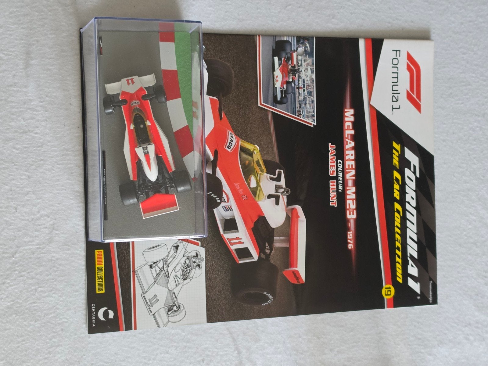 McLaren M23 - 1976 James Hunt Formule 1 modelauto, Ophalen of Verzenden, Zo goed als nieuw, Auto, Overige merken