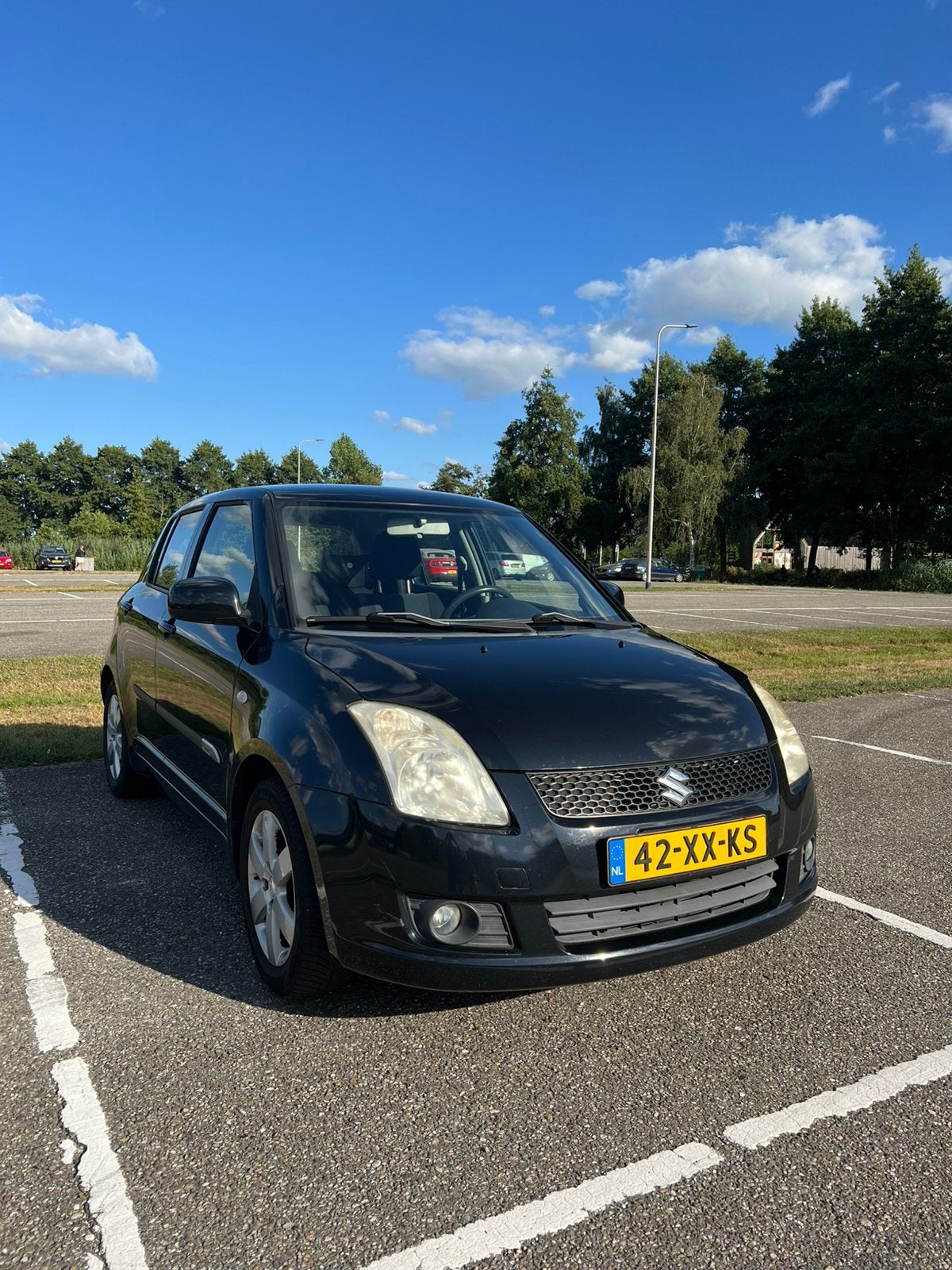 Suzuki Swift 1.3 5DRS 2007 Zwart, Ophalen, Gebruikt