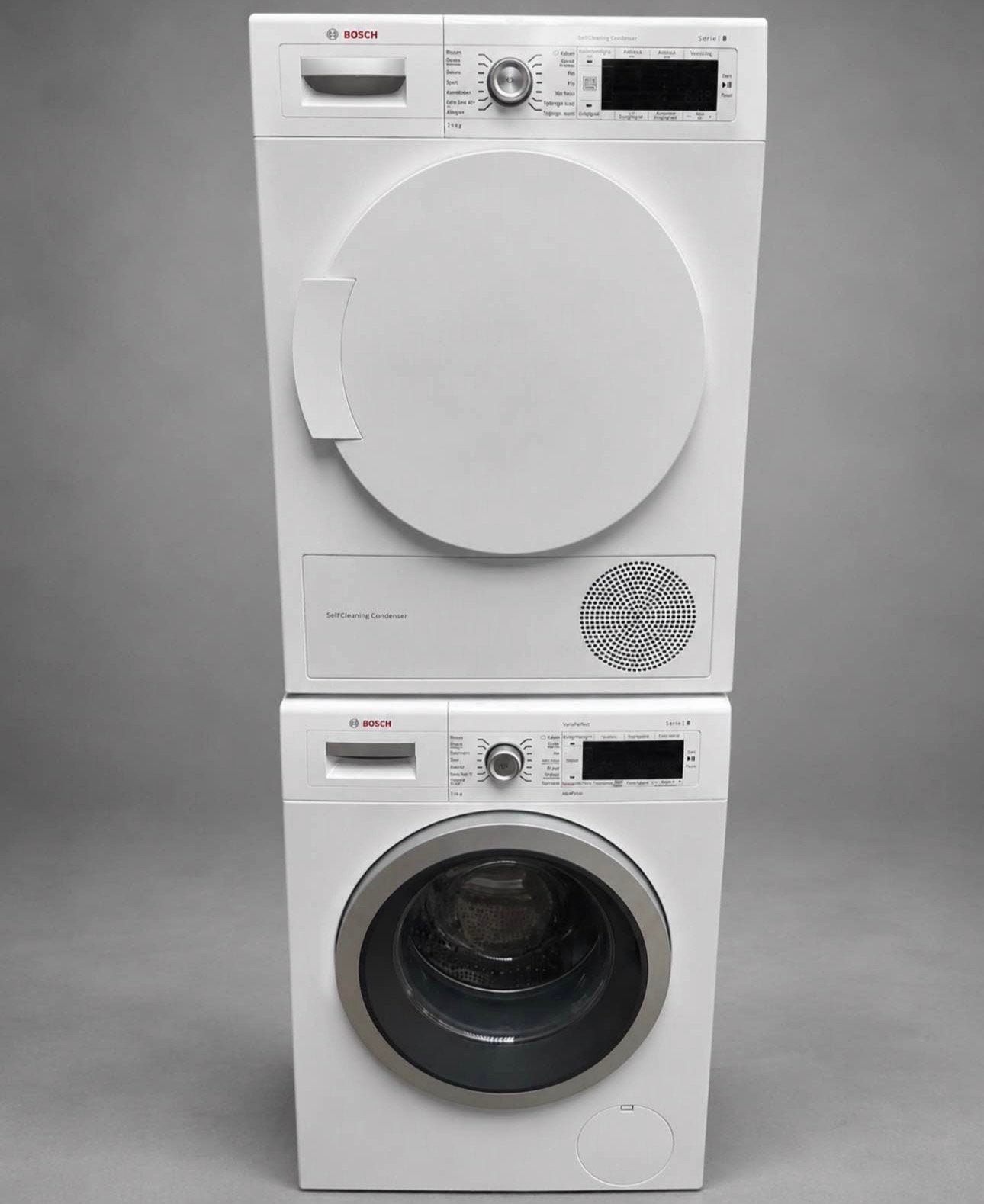 Bosch Serie 8 Was- en Droogcombinatie 9kg 1600 toeren, 8 tot 10 kg, Ophalen, Zo goed als nieuw