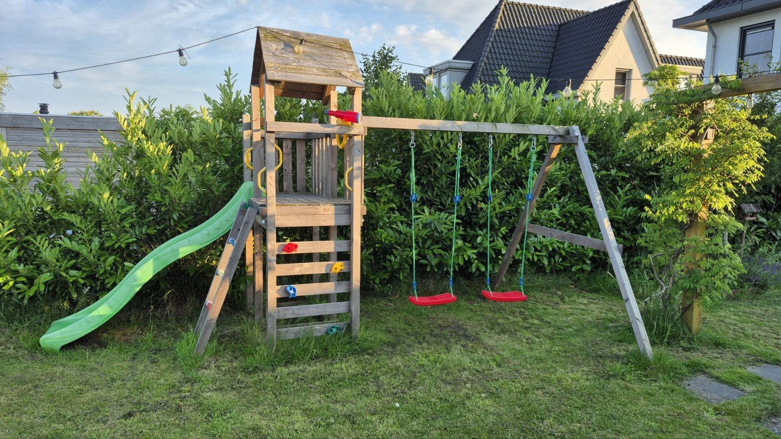 Jungle Gym Safari Speeltoestel van Douglashout, Kinderen en Baby's, Speelgoed | Buiten | Speeltoestellen, Ophalen, Gebruikt, Schommel