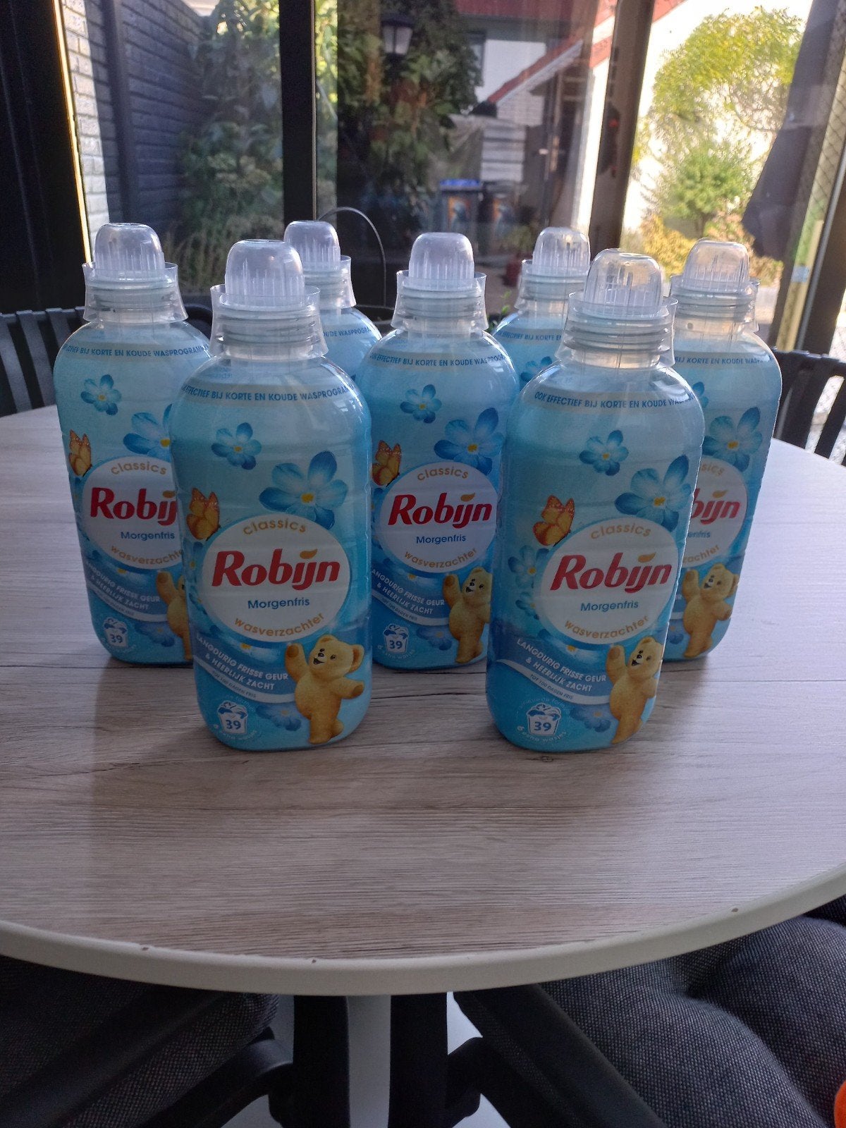 wasverzachter Robijn, Ophalen, Overige typen