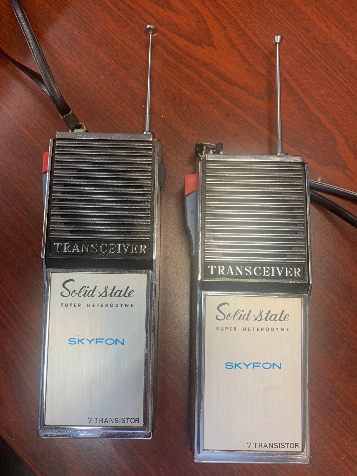 Skyfon solid state 27mc portofoonset, Ophalen of Verzenden, Gebruikt, Minder dan 2 km, Portofoon of Walkie-talkie