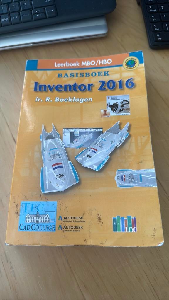 Inventor 2016 Basisboek MBO/HBO, Ronald Boeklagen, Ophalen of Verzenden, Zo goed als nieuw, Nederlands