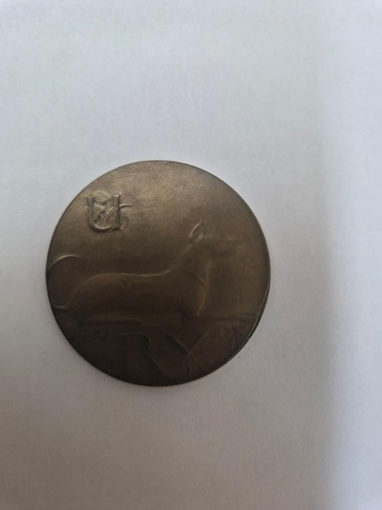 Penning URV, Postzegels en Munten, Munten | Nederland, Ophalen of Verzenden, Vóór koninkrijk