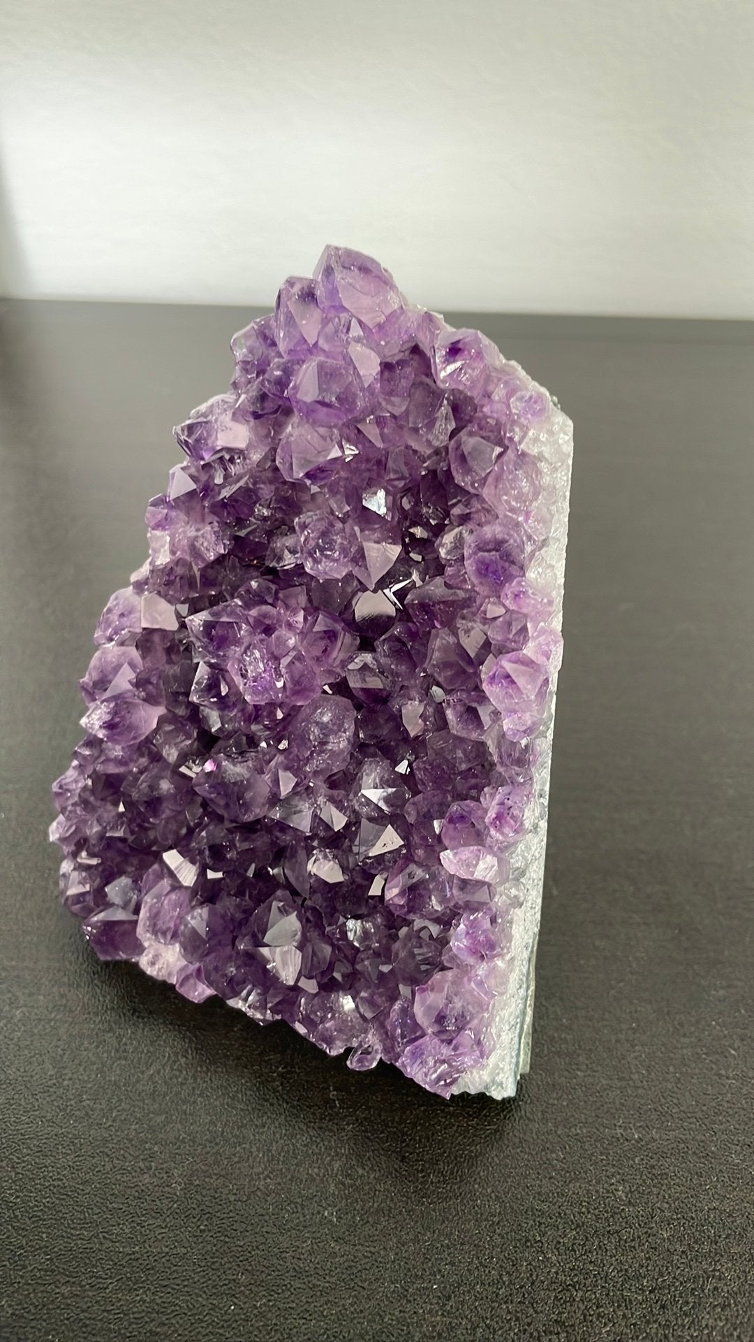Amethist 10 cm hoog, Ophalen of Verzenden