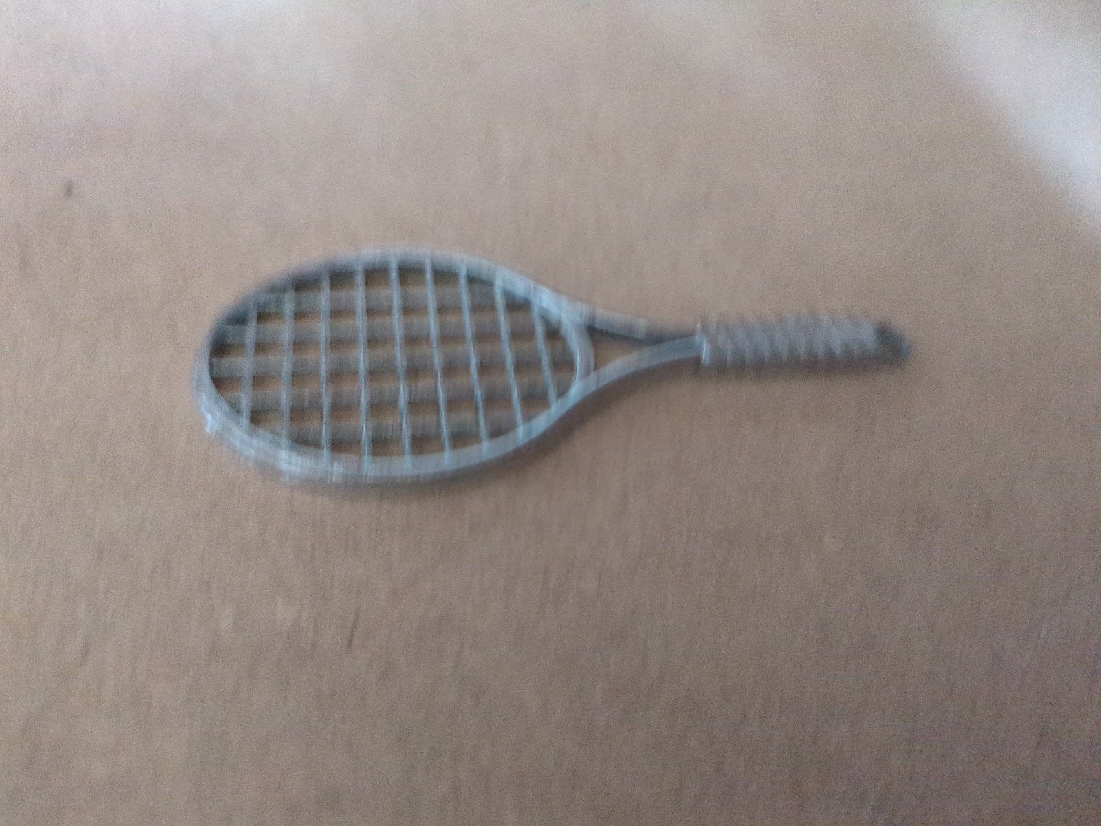 Miniatuur Tennisracket Sleutelhanger, Ophalen of Verzenden, Nieuw, Overige typen, Overige merken