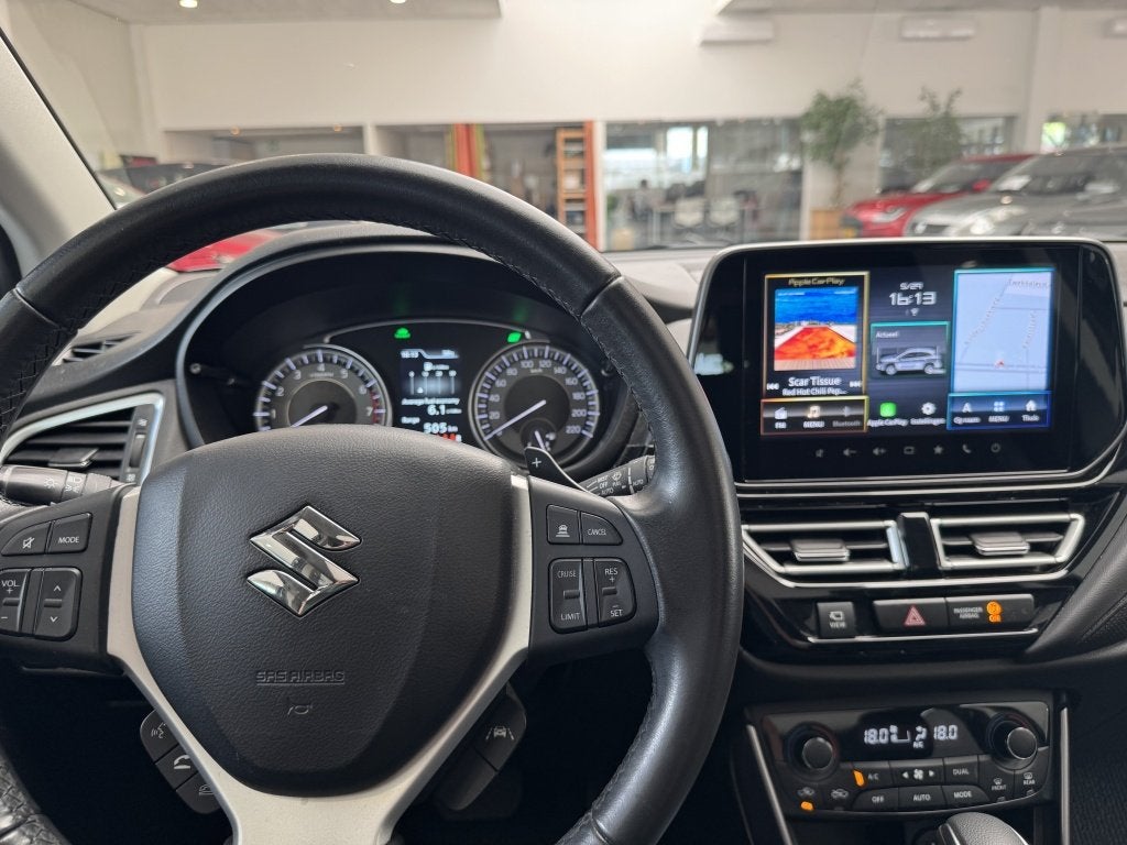 Suzuki S-Cross 1.5 Full Hybrid Style [ PANORAMADAK | APPLE C, Auto's, Suzuki, Automaat, 12 maanden, Automatische klimaatregeling