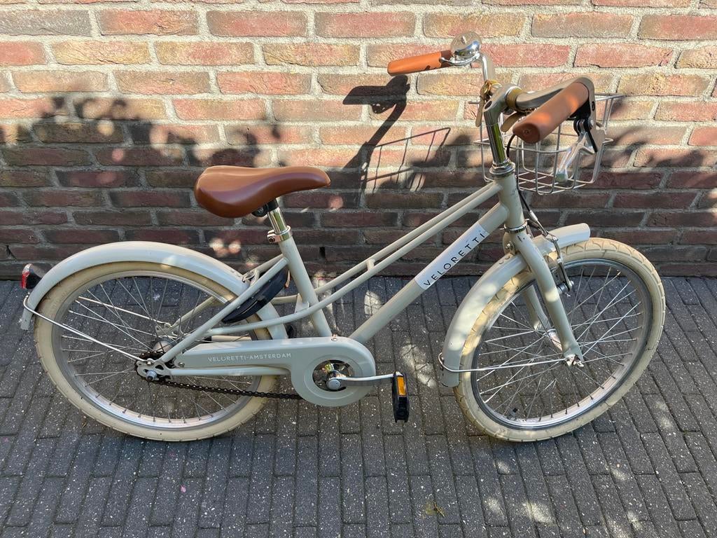 Veloretti Kinderfiets 20 inch, Fietsen en Brommers, Ophalen, Gebruikt, Terugtraprem, 20 inch